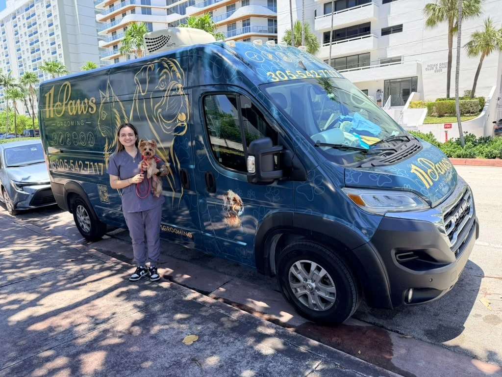 Genesis and the 11 Paws mobile grooming story